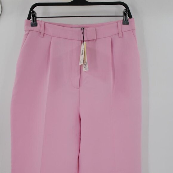NWT Ted baker pants women's 3 MYYIAT slim trousers pleated lilac high waist - Picture 2 of 16